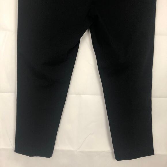 Worthington High-Rise Black Ankle Pants Size 12 Career Workwear Casual - Picture 9 of 11